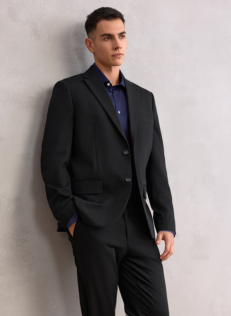 G2000 Men's Spring Autumn Multi-Stretch Business Commuter Suit Anti-Static Antibacterial Mall Same Style 2