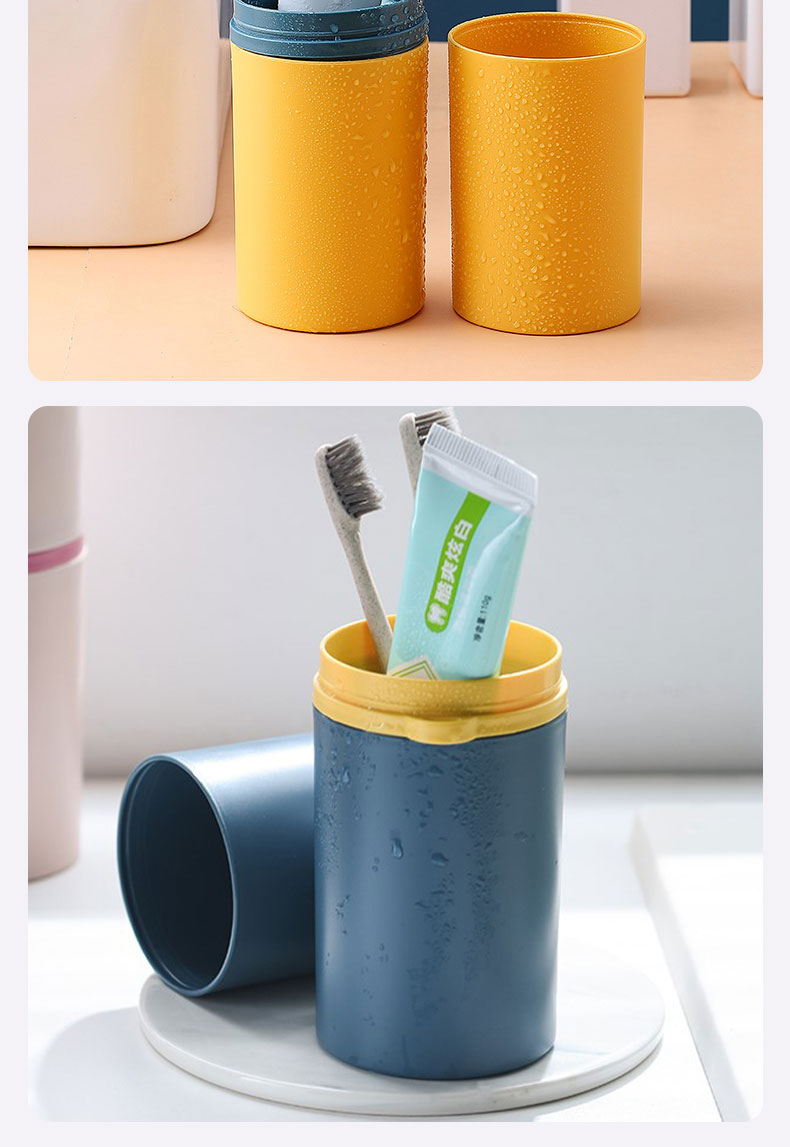 NOLANSEND Travel Toiletry Set Lightweight Portable Toothbrush and Toothpaste Cup 15