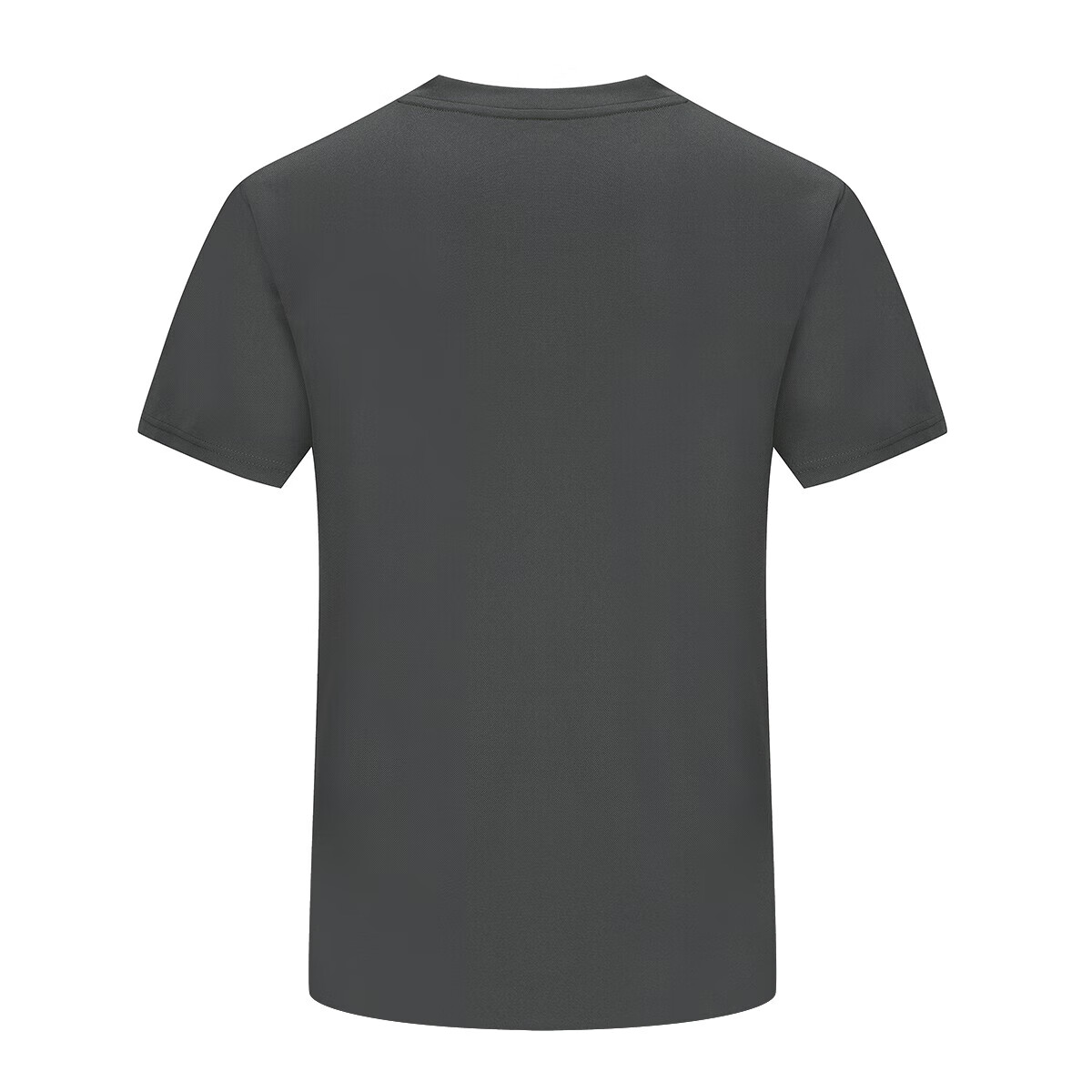Adidas Men's Short-Sleeve T-Shirt, Summer Sports, Skin-Friendly, Breathable, Lightweight, Quick-Drying, Round Neck [Quick-Dry Version], Dark Gray, Size M
