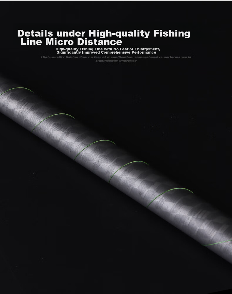 Xionghuo Fishing Line, 8-Strand PE Power Braid Line, Size 0.8, 100 Meters, Lure Rod Casting Rod Main Line, Ultra-High Tensile Strength Competitive Fishing Line 7