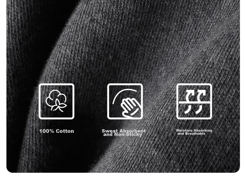 SEPTWOLVES [Pure Cotton Antibacterial] Men's Long Johns, Pure Cotton Antibacterial Thermal Underwear, Winter Basic Base Layer Pants, Single Pack 8