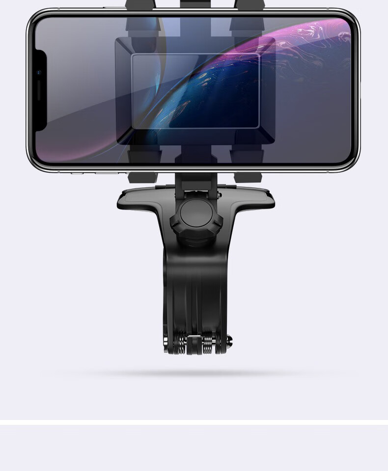Kylie Car Phone Holder, Dashboard Mount, Car GPS Navigation Stand, Multifunctional Creative Temporary Parking Sign Holder, In-Car Direct View Universal Rearview Mirror Mount, Car Accessory 28
