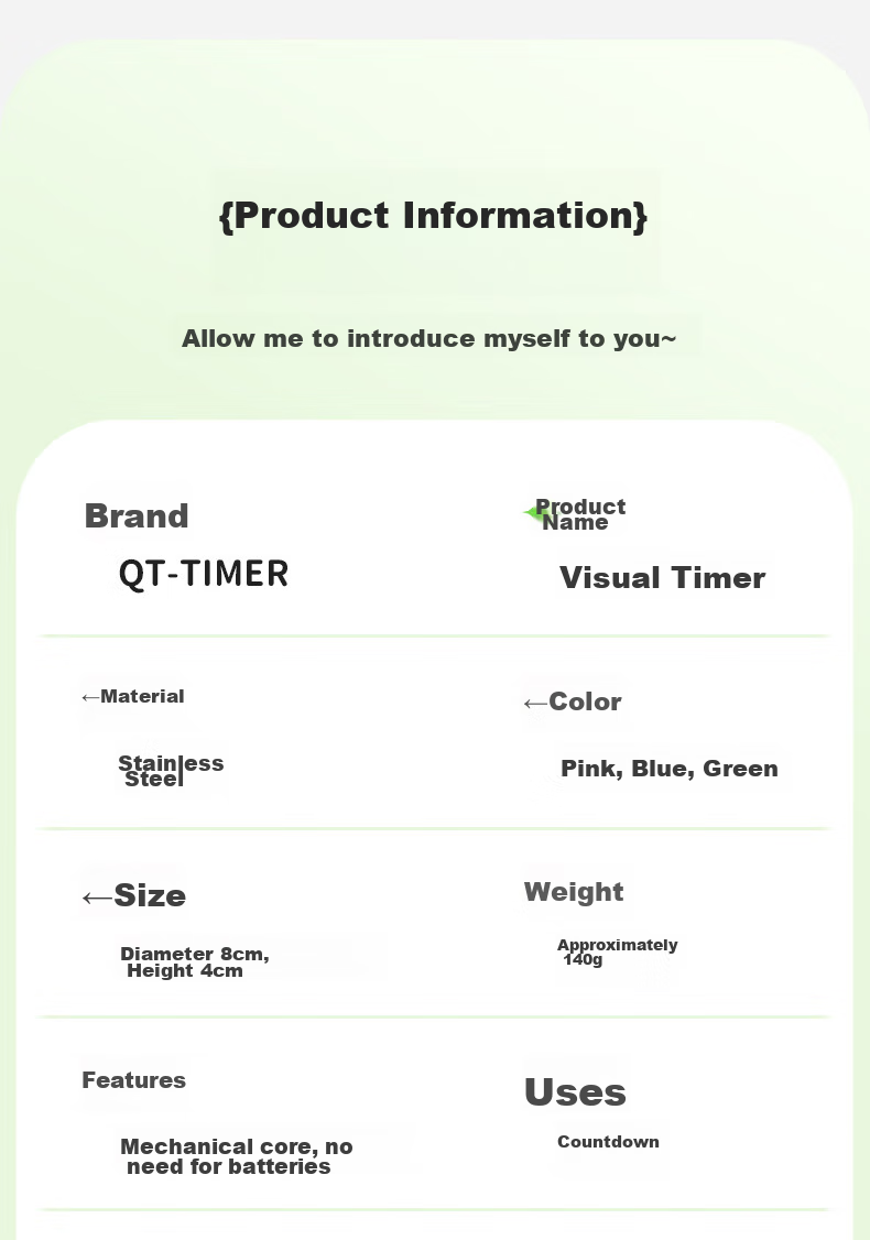QT-TIMER [Lowest Price Online] Mechanical Timer, 2026 New Model, Student And Children's Time Management Device, Kitchen Timing Tool for Cooking And Baking, Countdown Timer, Self-Discipline Timer, Time Control Gadget 33