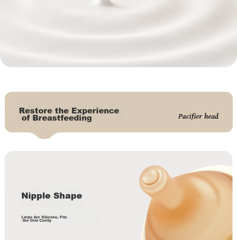 YEEHOO Newborn Anti-Colic Noble Bottle, Baby PPSU Bottle 240ml, Y Size Nipple + Straw Nipple 11