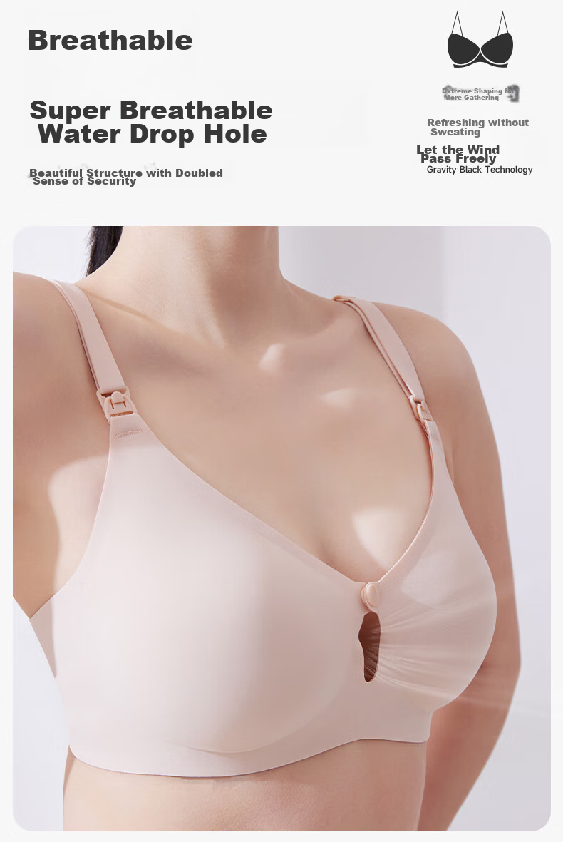 JOYNCLEON Nursing Bra, Front-Opening for Pregnant Women, Postpartum Breastfeeding Bra, Push-Up Design, Jwx147752 8