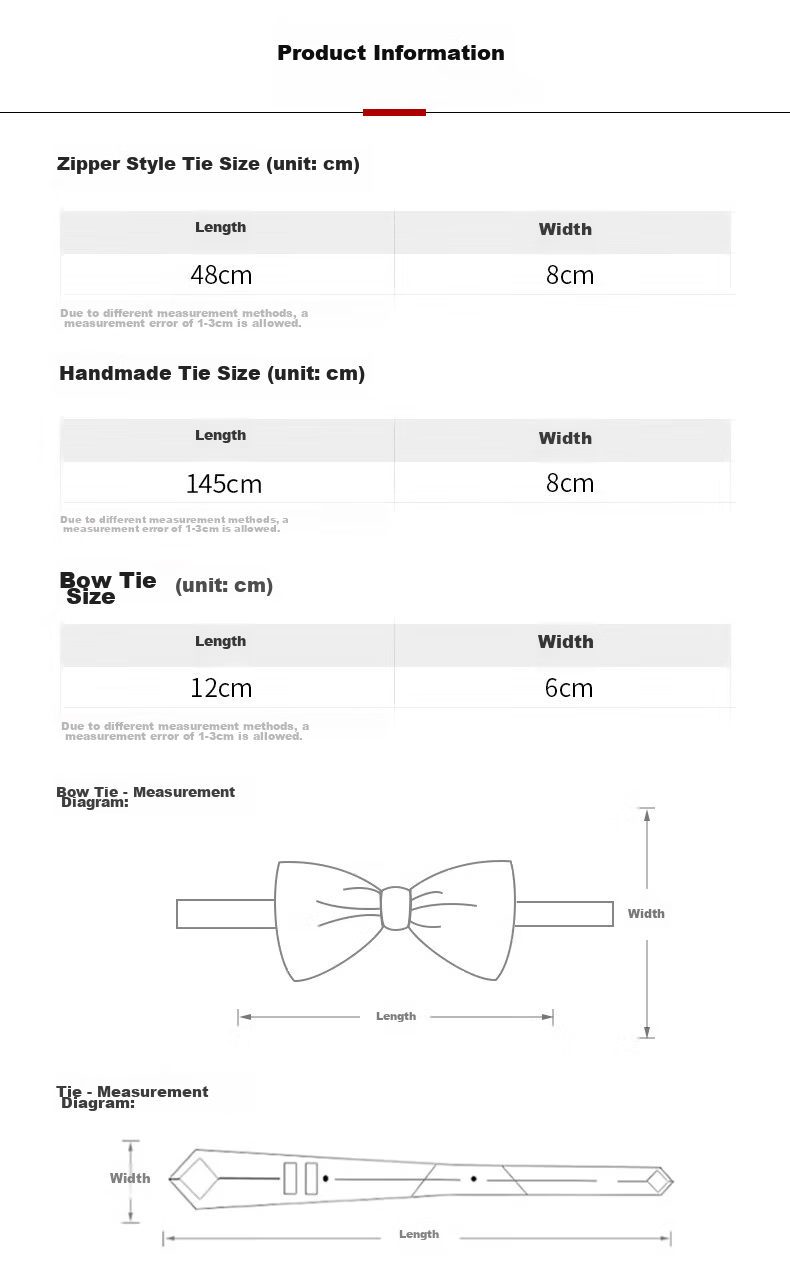 GLO-STORY Bow Tie for Men, Groom Wedding Formal Wear, Business Butterfly Tie for Groomsmen, Gift Box Set, Navy Blue Plaid Patter 2