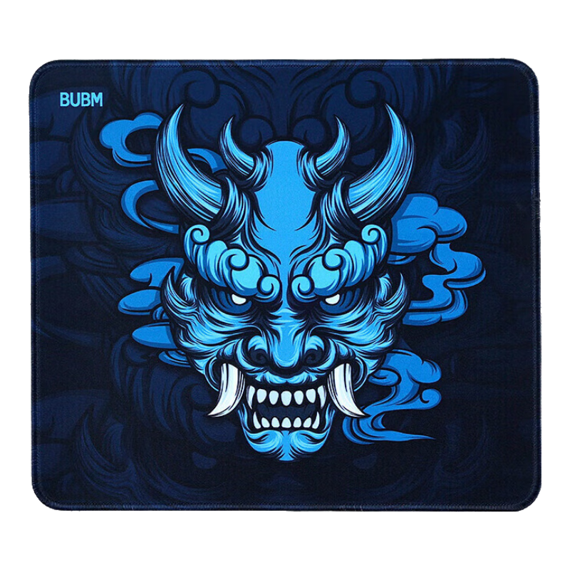 BUBM Gaming Mouse Pad, Extra Large Thick with Locked Edges, Smooth Surface for CSGO And FPS Games, Professional Esports Square Mouse Pad for PUBG And LOL, Tiger Symbol Second Generation, 35*30*4mm