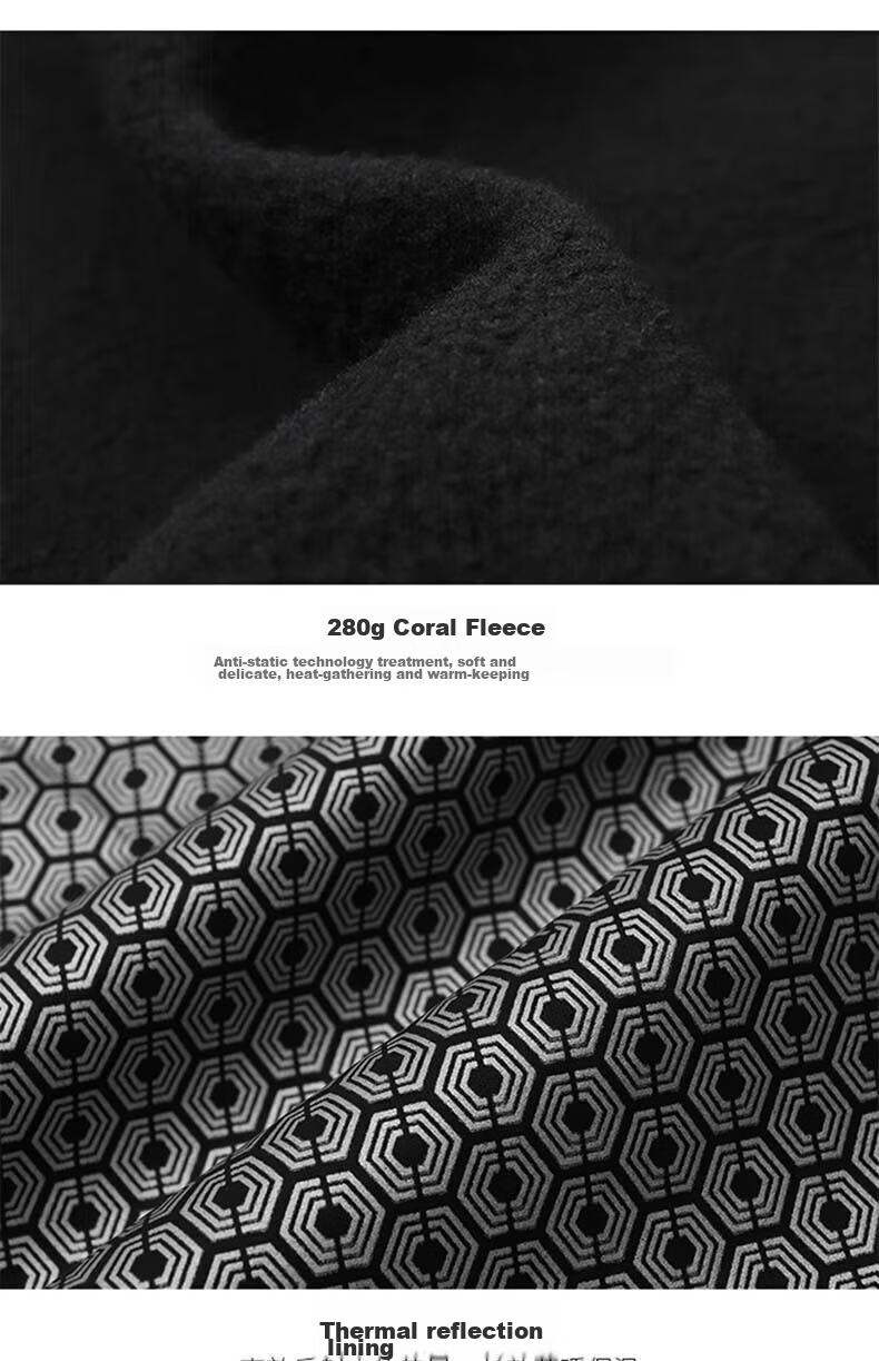 CAMEL Hard Shell Fleece Jacket Three-In Thickened Mountaineering Suit 31150, Deep Night Purple Phantom Black, for Men And Women, XXL 23