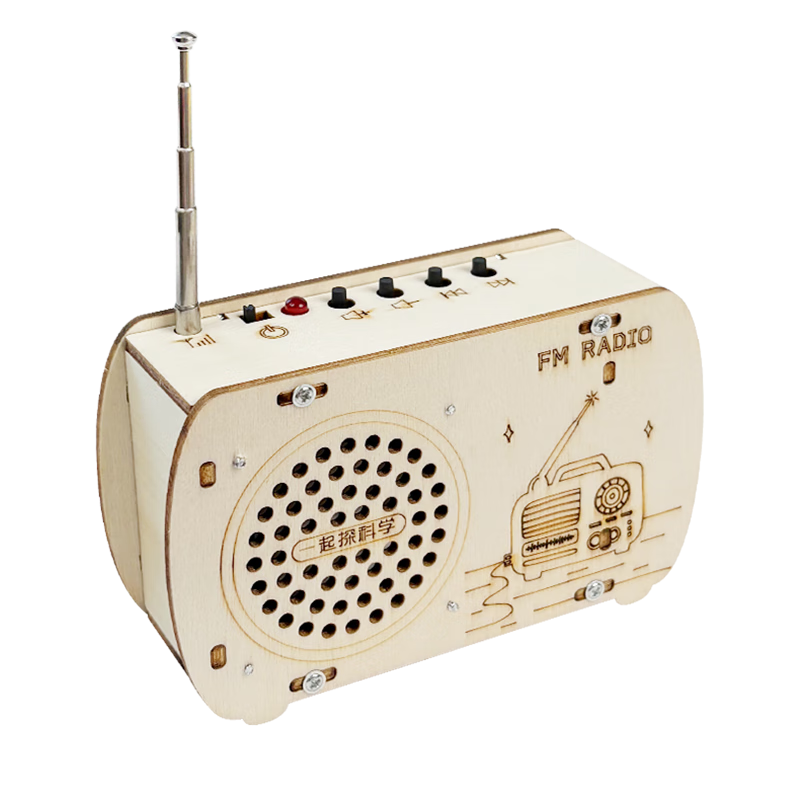 Dayanxiaowa DIY Radio Science Experiment Kit, Student Technology Handmade DIY Craft, Children's Toy, Gift for Boys And Girls
