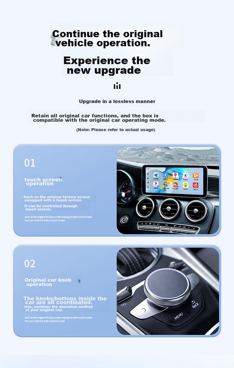 JunYong Compatible Huawei HiCar Support Mercedes Volkswagen Honda Audi CarPlay In-Car Connectivity Box MC3 Pro 19