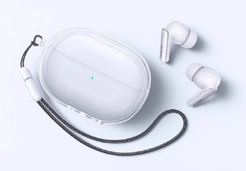 TRUST ME Transparent Protective Case for Huawei FreeBuds Pro 4, Huawei Earphones, Simple Anti-Yellowing Design, Shockproof, Anti-Loss, New Transparent Model 1