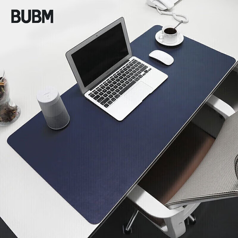 BUBM Large Mouse Pad for Office Desk, Laptop, Gaming And E-Sports, Extra Large Customizable, 100*50cm, Royal Blue, Single-Sided