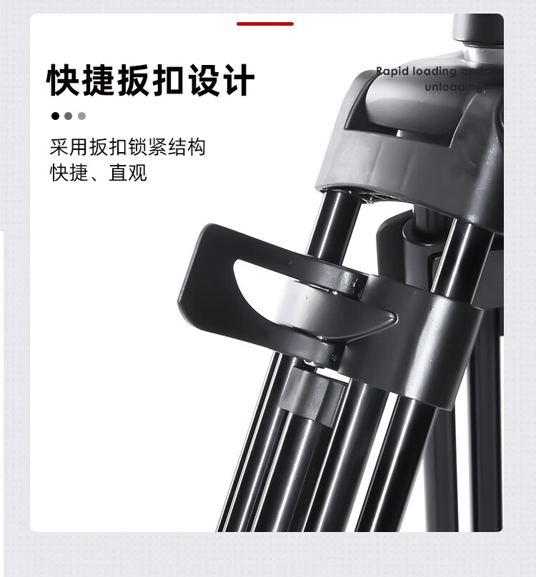 Miliboo MTT601II-AL Professional Camera Tripod Camera Stand DSLR Photography Tripod Hydraulic Damping Fluid Head Kit 8
