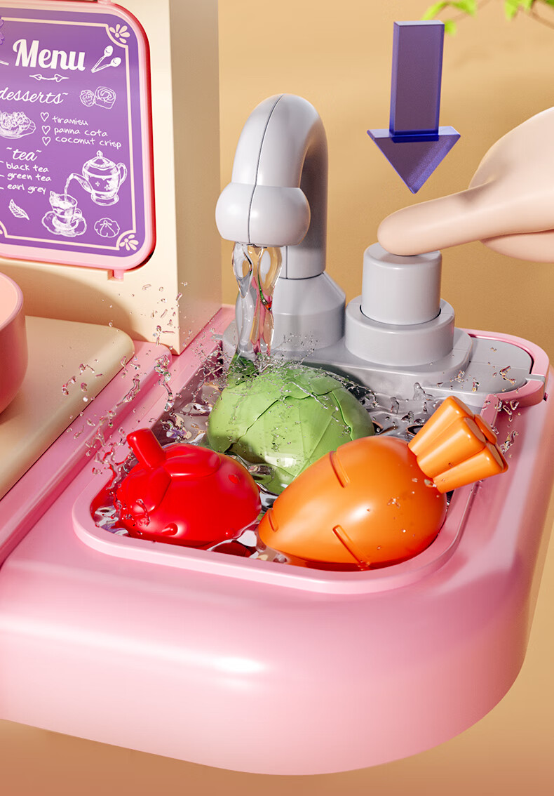 EagleStone Kids Mini Kitchen Toy Cooking Set for Ages 3-7-14, Food-Grade Real Cooking Set, Birthday Gift for Girls 11