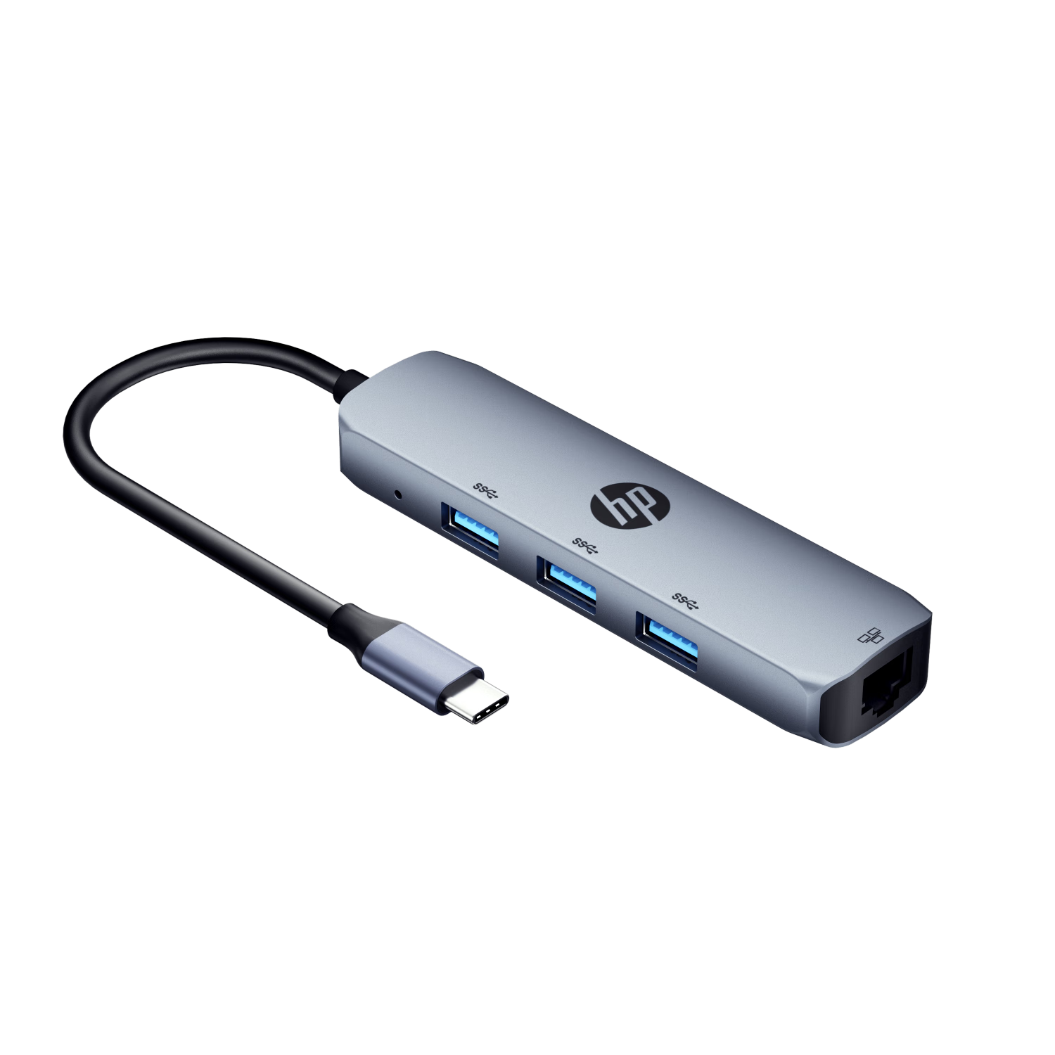 HP Type-C Expansion Dock, USB Extension, Network Port Adapter, USB to Network Port Converter, Mac Expansion Dock Type-C, Apple Computer Adapter