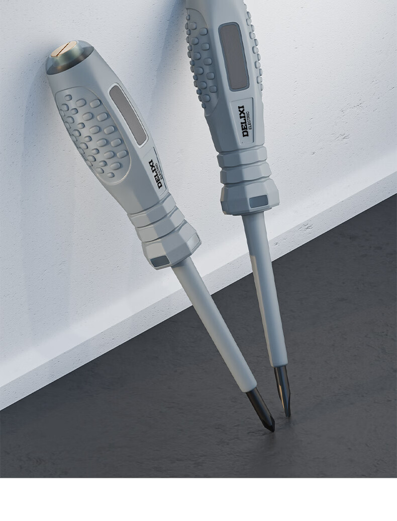 DELIXI Electric Pen for Electricians, Smart Wire Tester, Leakage Detector, Voltage Tester Pen, High-Strength Screwdriver, Electric Pe 16