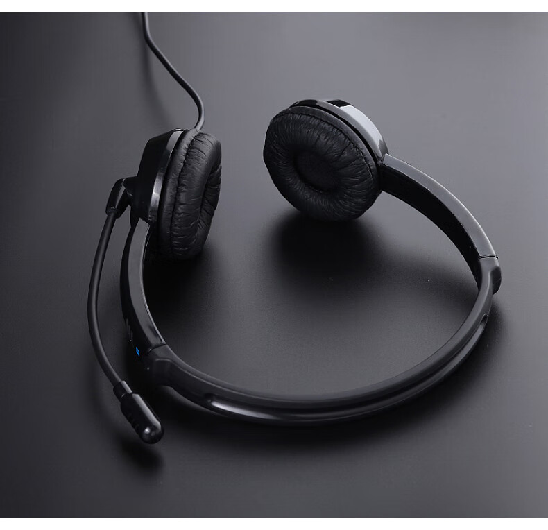 DANYIN DT326 Headset for Call Center Agents, Over-Ear Customer Service Headphones with Noise Cancellation, Compatible with 3.5mm Headphones, Desktop Computers, Laptops, USB Interface, for Outbound Sales And Telemarketing, Includes Microphone 9