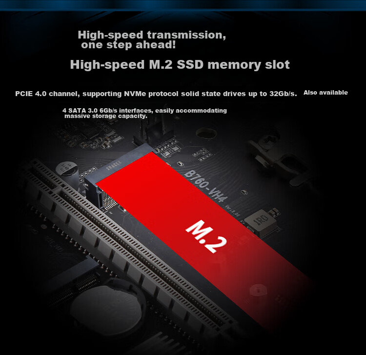 ONDA Z790PRO-WIFI-B4 Motherboard (Intel B790 / LGA 1700) Compatible with CPU 14700/14600K/14400/12600KF Gaming and Esports Edition 5
