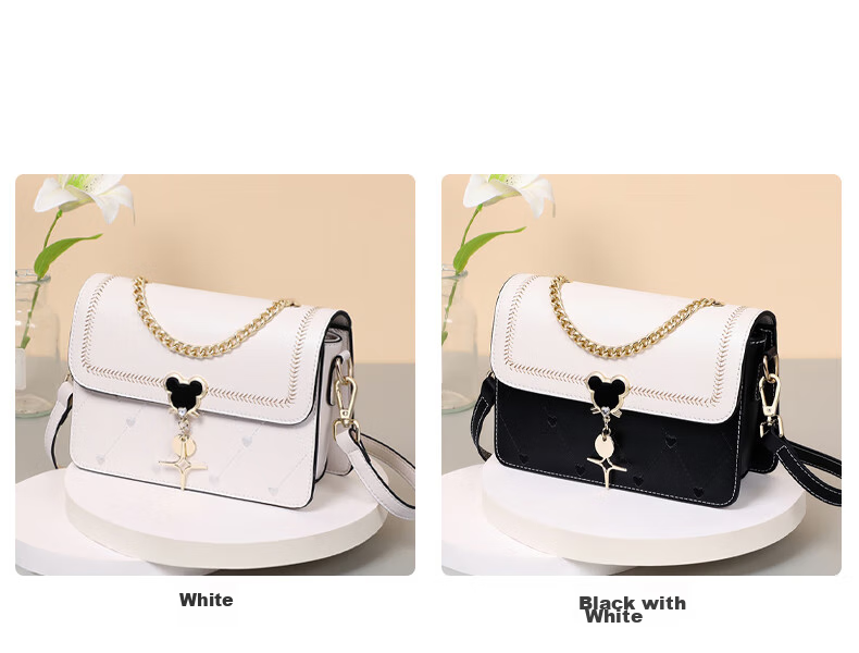 Aiqinghai Leather Handbag, Women's Crossbody Bag, Brand Shoulder Bag, Small Square Bag, Birthday Gift for Wife on May 20, Present for Girlfriend 14