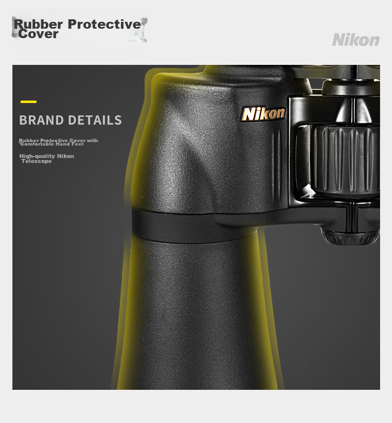 Nikon Binoculars, High-Definition, Nitrogen-Filled, Waterproof, Low-Light Night Vision, Outdoor Concert Viewing Glasses, Yeye SX 16X50 6