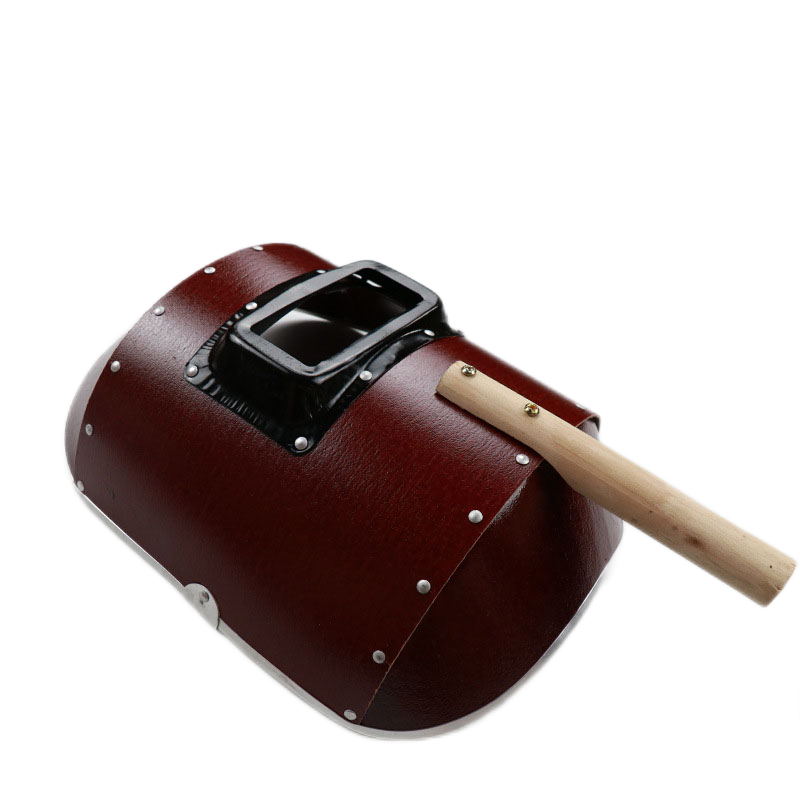 BAIGE Welding Protective Mask, Waterproof Anti-Splatter High-Intensity Heat-Resistant Magenta Handheld Integrated CW514022