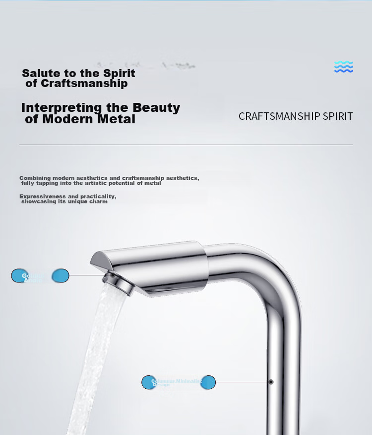 MEJUE Basin Faucet, Hot And Cold Dual Control, 360° Double Rotation, Bathroom Sink Faucet Z-1201 21