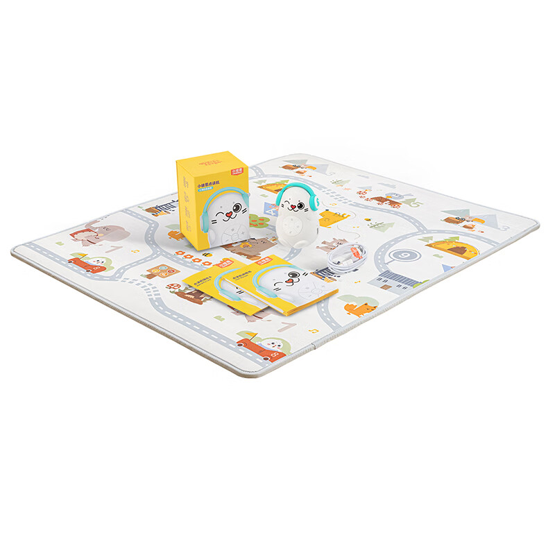 Xiaobien Baby Crawling Mat, Thickened Infant Play Mat, Early Education Enlightenment, Double-Sided, No Melamine, Whole Mat, 180*200
