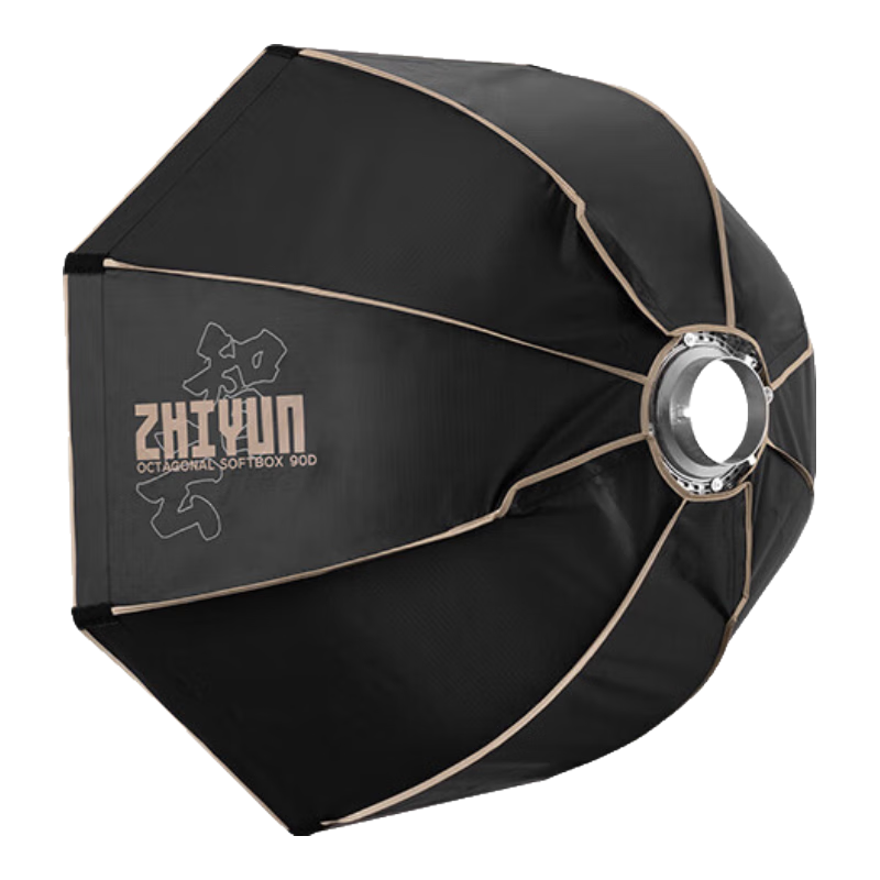 Zhiyun Fill Light Accessory, Baorong Card Slot Octagonal Softbox, 90D Live Streaming Room Photography Portable Foldable Quick-Install Diffusion Cover