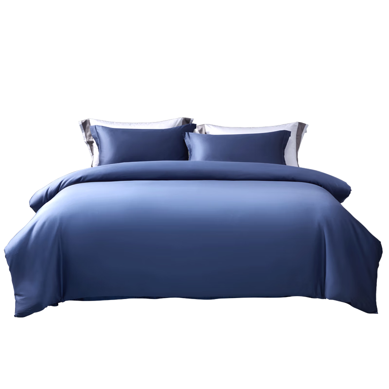 Shuixingjiafang Duvet Cover, Pure Cotton, 100-Count Long-Staple Cotton, Gong-San Duvet Cover, Class A Bedding Set, Double Size, 200x230cm