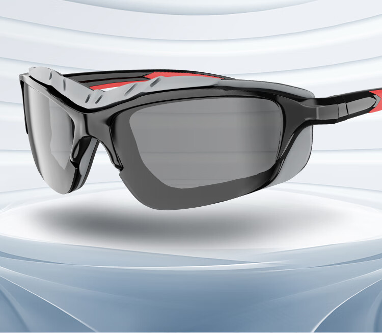 Move Iron Cycling Glasses, Polarized Lenses, Outdoor Sports Windproof Sandproof Goggles, Bicycle Motorcycle High-Definition Sunglasses 1