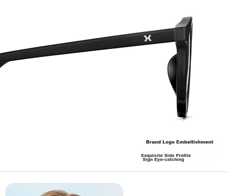LOHO 2026 New Polarized Sunglasses for Women, Round Frame Driving Sunglasses, UV Protection Eyewear, Trendy Face-Slimming Hiking Glasses 8