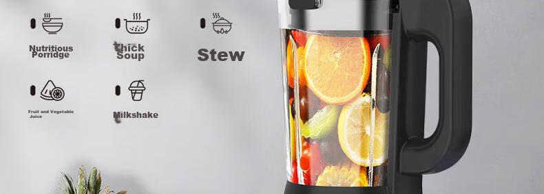 Joyoung High-Speed Blender, Multi-Functional Home Use, 1.2L Small Capacity, Dual-Blade Soy Milk Maker, Fruit And Vegetable Juice Processor 11
