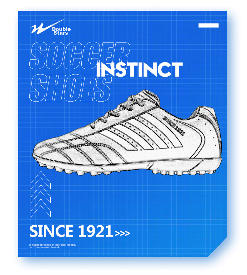 Shuangxingbate Soccer Shoes with TF Turf Studs, Short Studs for Men, Women, Adults, Teenagers, Students, Leather Upper, Football Training And Match Shoes for Artificial Turf 3