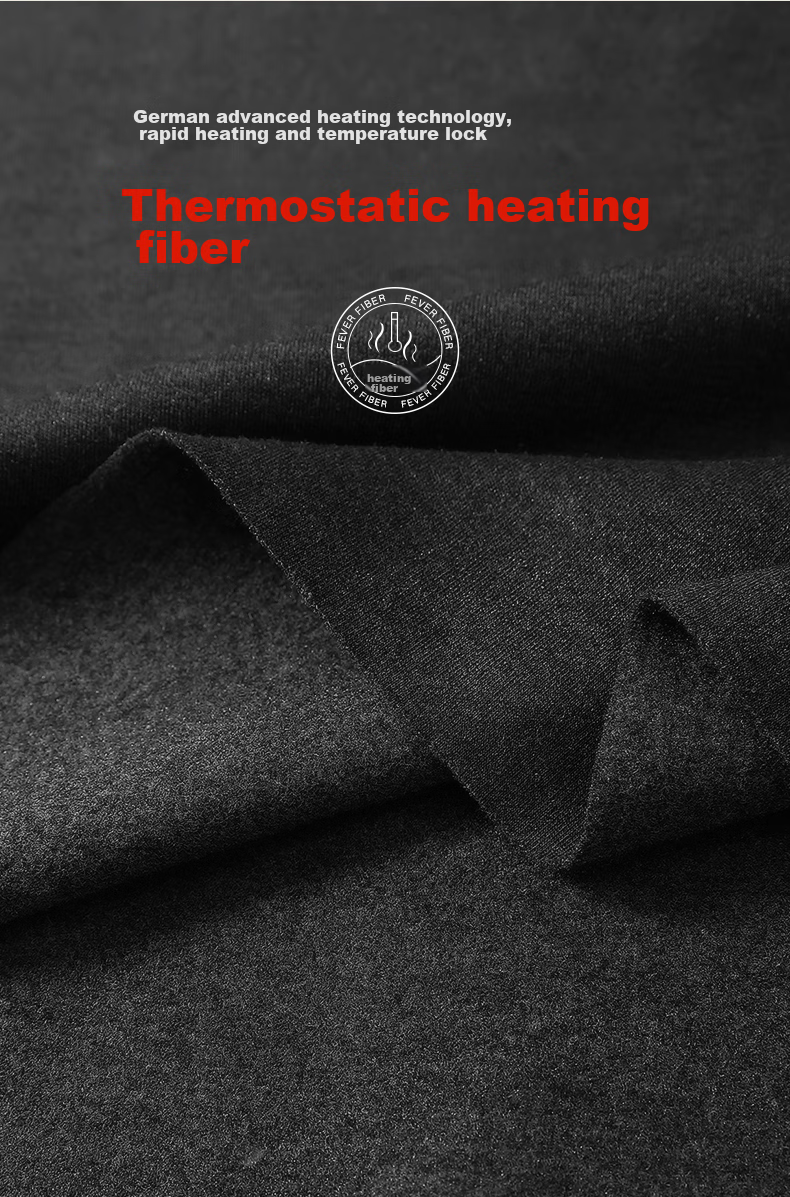 Hengyuanxiang [Winter Bestseller] Thermal Underwear for Men And Women, Heat-Retaining Autumn Top And Bottom, Seamless Warm Base Layer Set with Brushed Fabric 3