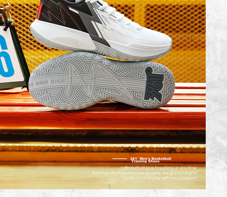361° Basketball Shoes, BIG3 Team Spring And Summer Youth Professional Low-Top Sneakers, Men's Style 672331109-1 48