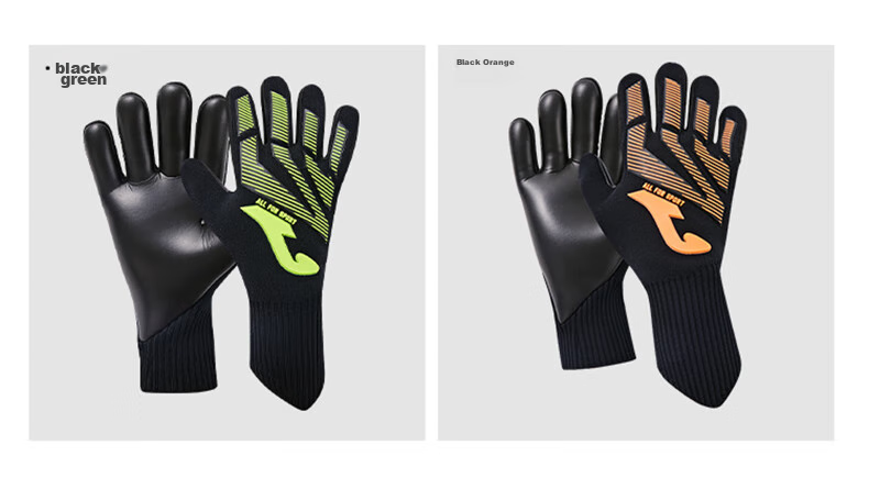 JOMA Soccer Goalkeeper Gloves for Adults And Children, Thickened Non-Slip Shock-Absorbing Competition Training Goalie Gloves Equipment Protective Gear 4