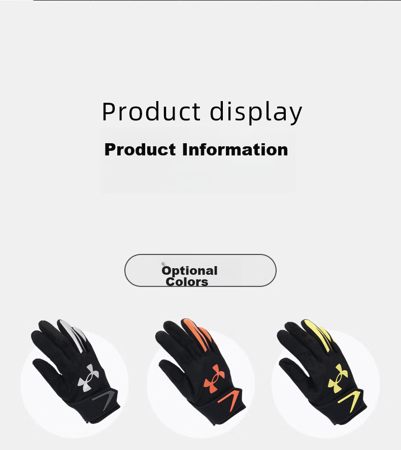 Under Armour Fitness Cycling Gloves, Winter Warm Fleece-Lined Gloves for Men And Women, Electric Motorcycle Bicycle Windproof Mountaineering Skiing Gloves 4
