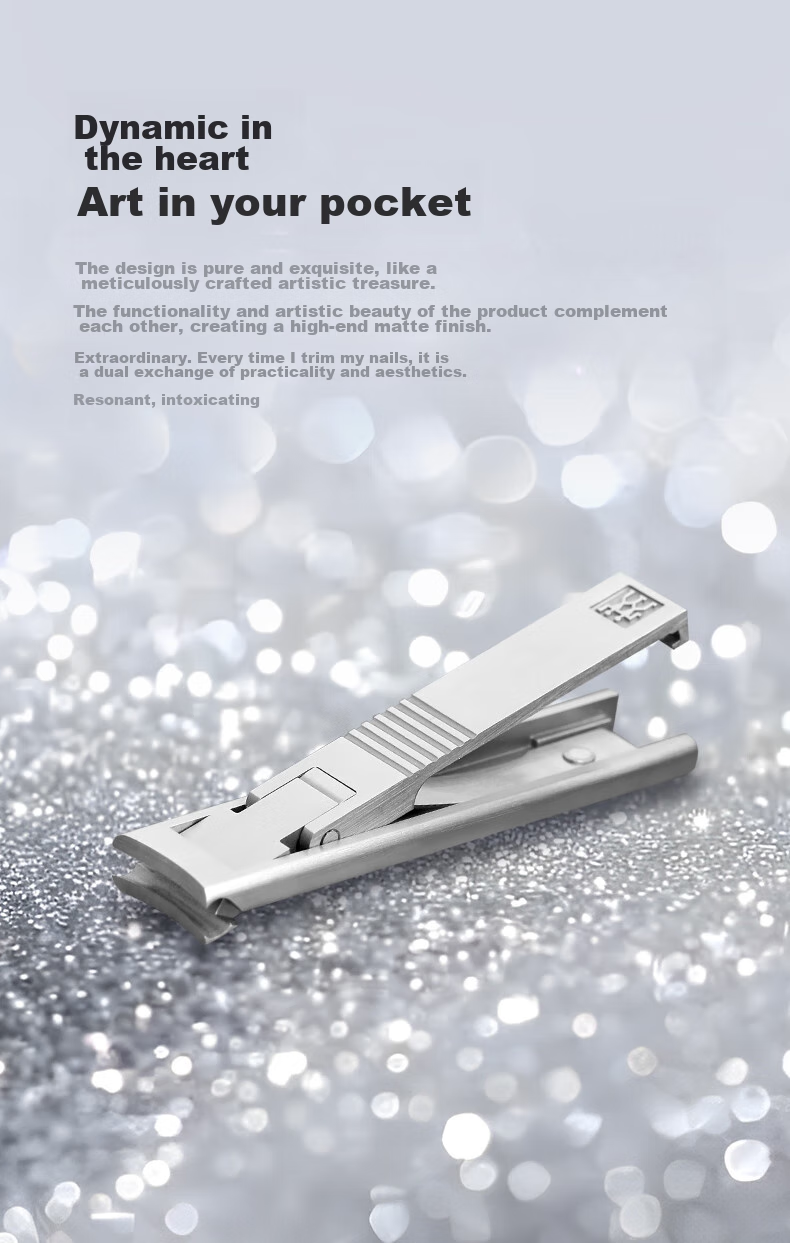 ZWILLING Nail Clipper, Stainless Steel Anti-Splash Nail Cutter, Portable Ultra-Thin Cicada Wing Nail Scissors And File, Manicure Tools, Germa 20