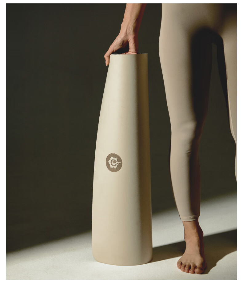 Hata Natural Rubber Non-Slip Yoga Mat, Thickened And Widened for Beginners, Soundproof, Shock-Absorbing, Fitness Mat, Eco-Friendly Home Exercise Mat 24