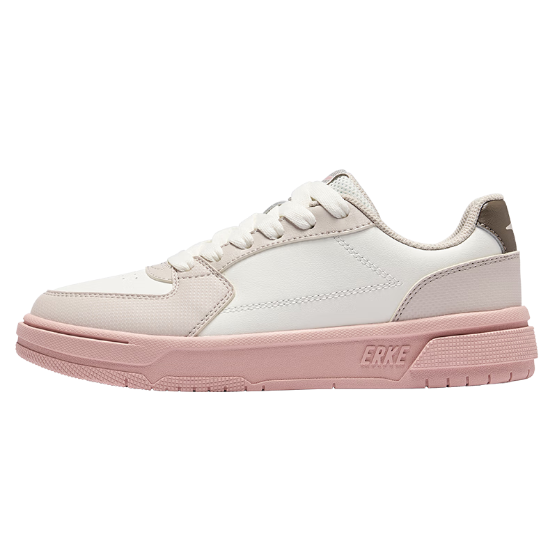 ERKE Summer Breathable Women's Casual Sneakers Classic White Shoes Tianhe 52125101480