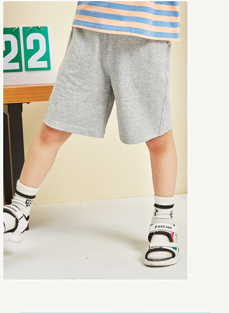 Jeanswest Boys' Summer Outfit Set 2026, Children's Short-Sleeve T-Shirt, Boys' Summer Shorts Two-Piece Set, Trendy And Stylish Clothing 13