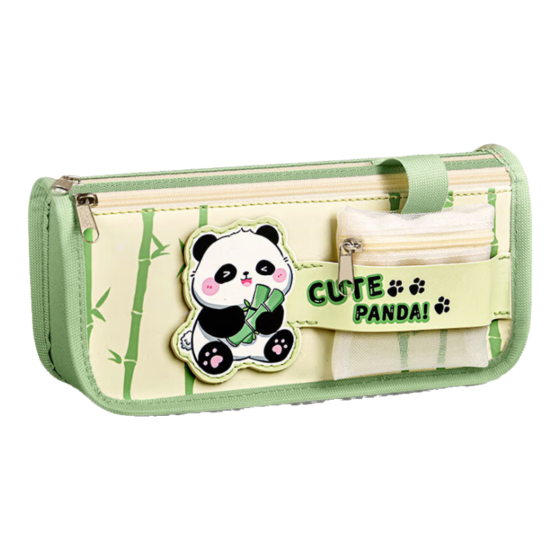 Shuxing Panda Pencil Case for Elementary School Students with Coin Purse, High-Quality Large Capacity Stationery Box for Girls, Middle School Students, Children, Girls, Extra Large Pencil Case, 2026 New Creative Multifunctional Pencil Case for Boys