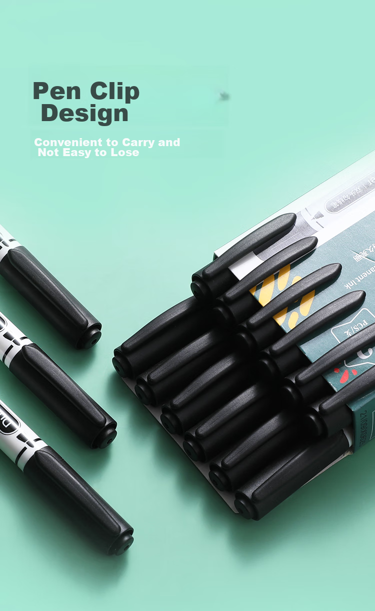 [Lowest Price Online] Mont Marte Yikou Series Dual-Tip Markers 12-Pack, Art Quick-Drying Markers, Outlining Pens, Needle-Tip Pens for Drawing And Design, Water-Based Pens ATOD-CM1205 Art Sketching 8
