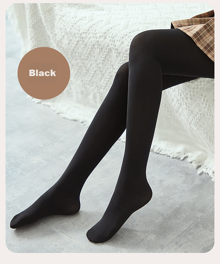 LangSha Silk Stockings, Nude Pantyhose for Women, Spring And Autumn Season, Bare Leg Effect, Velvet-Like, Medium Thickness Base Socks, Non-Transparent, 120D 17