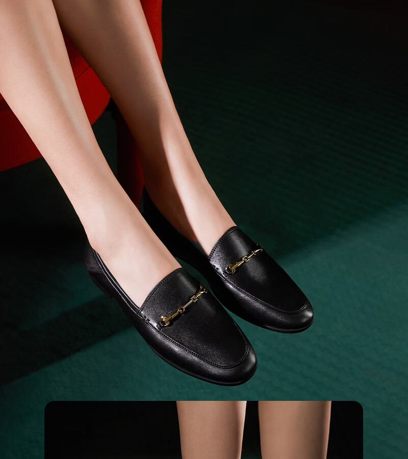 73Hours Women's Shoes, Cheese Bag Spring And Autumn New Style Slip-On Flat Shoes, Commuter Loafers for Wome 3