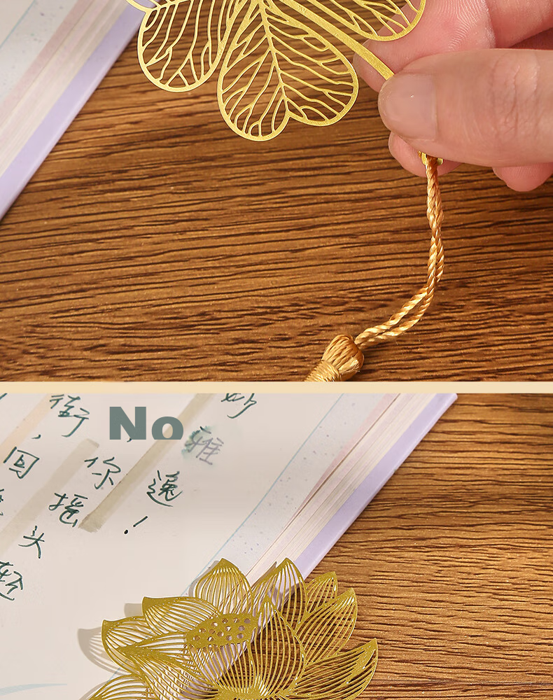 Sannianerban Chinese Style High-Quality Commemorative Metal Bookmark Cultural Creative Product Student Gift Birthday Gift for Girls Graduation Gift Student Small Gift Prize 12
