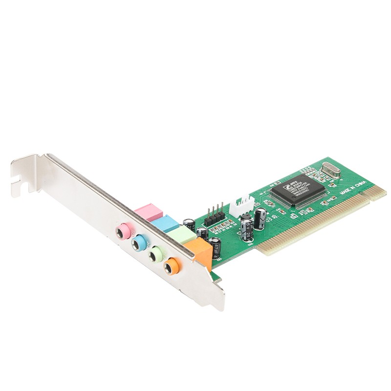 MOGE Desktop PCI 4.1 Channel Surround Sound Card with MIC Output MC1205