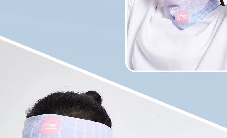 LI-NING Cooling Wristband Sports Fitness Sweat Absorbing Wrist Towel Running Quick-Dry Towel Bench Press Badminton Protective Gear 42