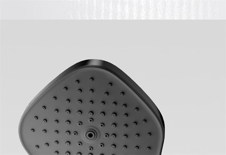 ARROW Shower Head with Large Storage Square Tube, White Bathroom Full Copper Piano Key Shower Head AE34191MZMKW2 19