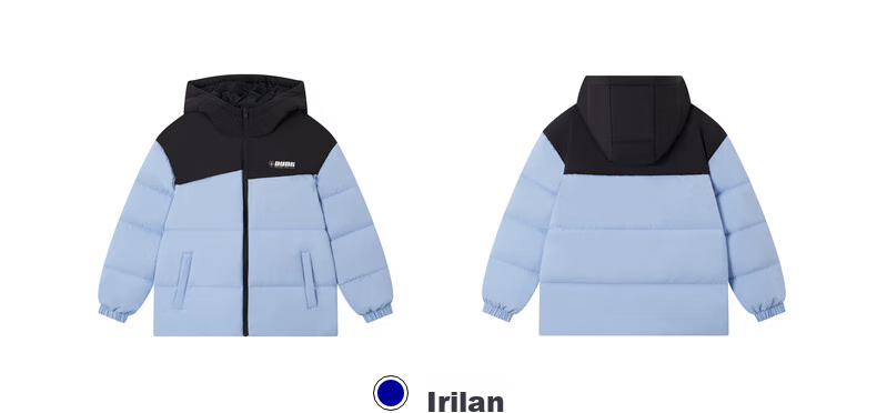361° Kids Down Jacket 2025 Winter Boys Hooded Thickened Windproof Warm Coat Black 140 30